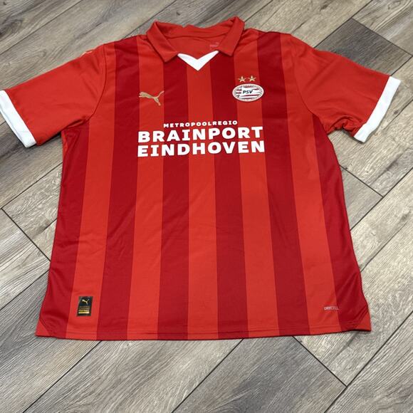 PUMA Psv Einshoven 23/24 Soccer Jersey Mens Size XL 77057801 - Picture 1 of 12